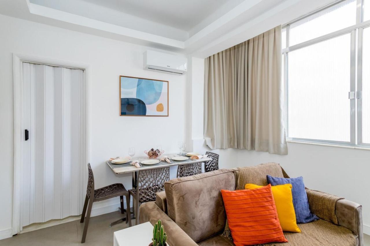 Relax Em Copacabana, Quarto E Sala, 150 Mt Da Praia, Cozinha, Maq De Lavar Roupa E Ar Rio de Janeiro Luaran gambar