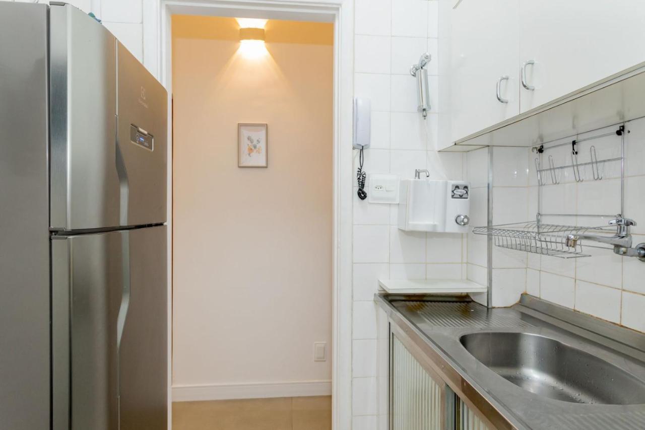 Relax Em Copacabana, Quarto E Sala, 150 Mt Da Praia, Cozinha, Maq De Lavar Roupa E Ar Rio de Janeiro Luaran gambar